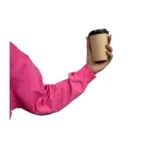 هودی دورس چاپی زنانه | خرید هودی فری سایز دورس دو نخ برند پانیذ ۷۹۸ - Image 4