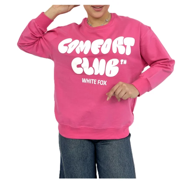 هودی دورس چاپی زنانه | خرید هودی فری سایز دورس دو نخ برند پانیذ ۷۹۸ - Image 5