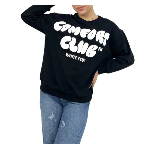 هودی دورس چاپی زنانه | خرید هودی فری سایز دورس دو نخ برند پانیذ ۷۹۸ - Image 7