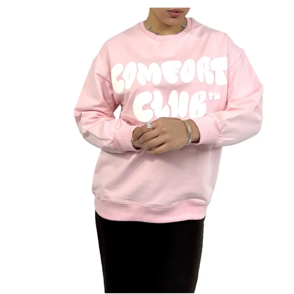 هودی دورس چاپی زنانه | خرید هودی فری سایز دورس دو نخ برند پانیذ ۷۹۸ - Image 8