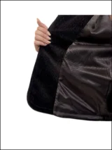 کت سموری زنانه | خرید کت خز سمور کوتاه فری سایز برند پانیذ کد ۷۵۵ - Image 5