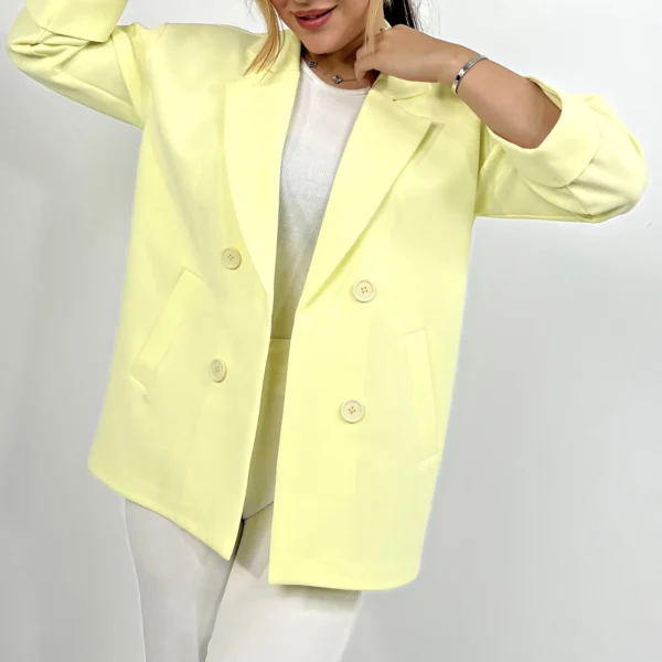 کت لش مازراتی زنانه | خرید کت شیک مازراتی برند پانیذ کد ۵۵۹ - Image 3