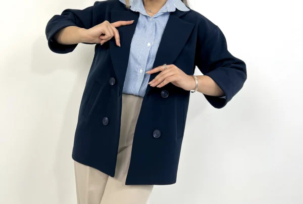 کت لش مازراتی زنانه | خرید کت شیک مازراتی برند پانیذ کد ۵۵۹ - Image 4