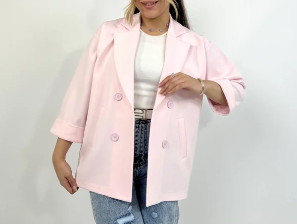 کت لش مازراتی زنانه | خرید کت شیک مازراتی برند پانیذ کد ۵۵۹ - Image 6