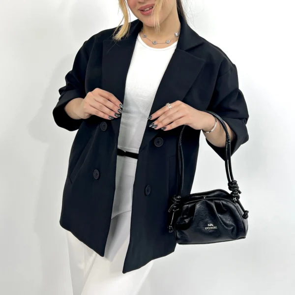 کت لش مازراتی زنانه | خرید کت شیک مازراتی برند پانیذ کد ۵۵۹ - Image 8