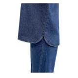 کت کتان زنانه | خرید کت جین کوتاه سایز M و L برند پانیذ کد ۸۲۲ - Image 3