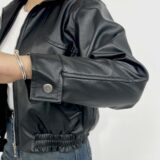 کت چرم سیلور | استایل زمستانه برند پانیذ کد 642 - Image 2